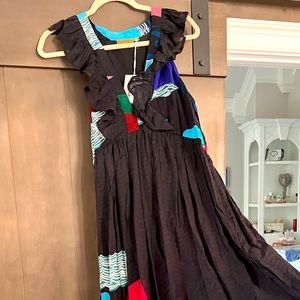 NWT Size Large Beautiful lightweight Oliphant MaxiDress.